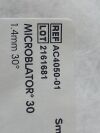 SMITH & NEPHEW Coblation Wand Microblator 30 ICW  AC4050-01 Exp.2027-08  (V31) Microblator 30