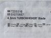 SMITH & NEPHEW Lot of 2 4.5mm TurboWhisker Blade  7205316  Exp.2027-10  (V28) 4.5mm TurboWhisker Blade