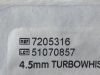 SMITH & NEPHEW Lot of 2 4.5mm TurboWhisker Blade  7205316  Exp.2027-10  (V28) 4.5mm TurboWhisker Blade