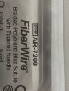ARTHREX Lot of 11 FiberWire Braided Polyblend Suture Blue 38" T-5 Taper AR-7200 Exp.2024-10  (R1) FiberWire