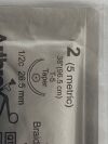 ARTHREX Lot of 11 FiberWire Braided Polyblend Suture Blue 38" T-5 Taper AR-7200 Exp.2024-10  (R1) FiberWire