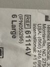 TELEFLEX Pack of 6 Non-absorbable Polimer Ligation Clips  61114V Exp.2025-07  (R1) Non-absorbable Polymer Ligation Clips