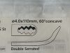 BIEN AIR Shaver Blade Double Serrated 1600574  Exp.2025-01  (R1) ShBlade 60*