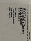 GYRUS ACMI Mcgee Piston Slim  140166  Exp.2024-12 (B7) Mcgee Piston Slim