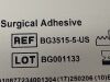 ARTIVION CryoLife BioGlue Syringe Delivery System  BG3515-5-US Exp.2025-02  (B7) BioGlue