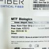 MTF REF 423310 KORE FIBER DEMINERALIZED CORTICAL FIBER, Kore Fiber Strip 2.5cm X 10cm, EXP 2023/09