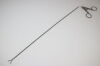KARL STORZ 10370K Bronchoscopy Forceps, Bean Jaws, Blunt Grooved, 7.5mm Width Double Action Jaws, with Luer-Lock Irrigation Connector
