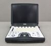 GE Logiq E Portable Ultrasound Machine 5419804 W/ Rolling Isolation Cart - 200820 Monitor