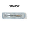 STRYKER REF 0375-950-012 Arthroscopic Shaver Blade, Standard 12-Flute Round Bur 5.5 mm X 125 mm, EXP 2020/08