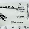STRYKER REF 0375-950-012 Arthroscopic Shaver Blade, Standard 12-Flute Round Bur 5.5 mm X 125 mm, EXP 2020/08