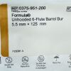 STRYKER REF 0375-951-200 Formula Unhooded 6-Flute Barrel Bur, 5.5 mm X 125 mm, EXP 2022/01
