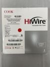 COOK G30474 HiWire Stiff-Body Straight Tip Nitinol Core Wire Guide, 0.035 in. dia. x 150 cm Length