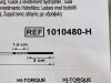 ABBOTT Hi-Torque Pilot 50 Guide Wire: 0.014" x 190cm  1010480-H Exp.2025-01  (T22) Hi-Torque Pilot 50