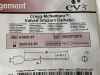 EV3 Cragg-McNamara Thrombus Management Valved Infusion Catheter  41055-01  Exp.2025-02  (T22) Cragg-McNamara