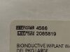 SMITH & NEPHEW Bioinductive Implant w/Arthroscopic Delivery System, Large  4566 Exp.2024-12  (T18) Bioinductive Implant W