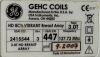 GE HD 3.OT 8 Ch Vibrant Breast Array MRI Coil