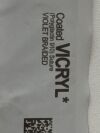 ETHICON Lot of 15 Coated VICRYL  J345  Exp.2024-08  (M52) Coated VICRYL