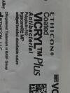 ETHICON Lot of 2 Coated VICRYL Plus  VCP214  Exp.2028-06  (M52) Coated VICRYL Plus