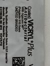 ETHICON Lot of 3 Coated VICRYL Plus  VCP270 Exp.2027-05 to 2029-05  (M52) Coated VICRYL Plus