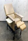 GENERIC GEN-Beige-Recliner-Chair BEIGE RECLINER CHAIR  SIDE TABLE ATTACHED