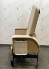 GENERIC GEN-Beige-Recliner-Chair BEIGE RECLINER CHAIR  SIDE TABLE ATTACHED
