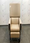 GENERIC GEN-Beige-Recliner-Chair BEIGE RECLINER CHAIR  SIDE TABLE ATTACHED