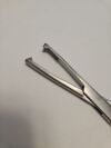 MILTEK 30-1025 Jacobs Vulsellum Forceps, Straight, 8-1/2", 2x2
