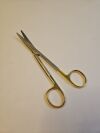 JARIT 103-222 Mayo Scissor, Blunt, Curved, Carbide Edge, 3/4"