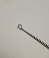 JARIT 240-171 Semmes-Howard Curette, Cup 5mm x 7mm, Slight Angle, 9"