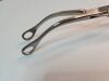 PILLING 84-1031 Kaiser Ring Forceps, Curved Jaw, 3/8"