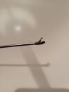 SHUTT 32.10014 Linvatec  Blunt Tip Forcep, Left 15°, 2.75mm