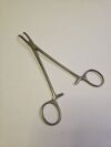 AESCULAP BJ522 Heaney Forceps, Curved, 3/4"