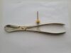 TURTLE SURGICAL TR-225-136 TR-22136 Bone Reduction Forceps, Speed Lock, Curved Jaw,...