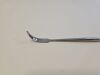 JARIT 450-420 Robb Tonsil Knife, Curved Sickle Blade, 3/8"