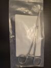 V. MUELLER CH6183 Cooley Coarctation Clamp, Angled Shanks, Jaw 1/2", 3/4"
