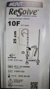 MERIT MEDICAL RLC-10-038MB ReSolve Locking Drainage Catheter 10Fr. X 25cm (38 guidewire) (IN-DATE)