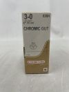 ETHICON 636H Surgical Gut Suture - Chromic, Reverse Cutting, Absorbable, FS-2 19mm 3/8 Circle, Chromic Monofilament 27" ˜ 70cm, Size: 3-0