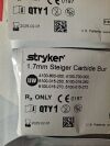 STRYKER 1607-002-116 1.7mm STEIGER CARBIDE BUR