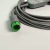 EDAN EC05DAS121 5-Lead，12 pin，Defib，snap，AHA，3.4m，reusable ECG cable Monitor