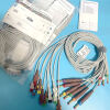 GE HEALTHCARE 2104724-005 ECG Leadwire Set, Gold-plated, Base 10, Banana, AHA ECG unit