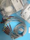 GE HEALTHCARE 2104724-005 ECG Leadwire Set, Gold-plated, Base 10, Banana, AHA ECG unit