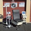 MIDMARK RITTER Medical Exam Chair Table Ritter Midmark Model 411 w Graphite Upholstery Exam Chair