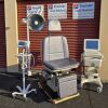 MIDMARK RITTER Medical Exam Chair Ritter Midmark Power Model 411 with New Cream Upholstery Exam Chair