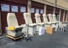 MIDMARK RITTER Exam Chair Table Ritter Midmark Model 75 Evolution Blue Berry Exam Chair