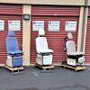 MIDMARK RITTER Exam Chair Table Ritter Midmark Model 75 Evolution Blue Berry Exam Chair