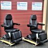 MIDMARK RITTER Exam Chair Table Ritter Midmark Model 75 with New Black Upholstery Exam Chair