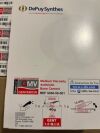 DEPUY 5450-50-501 Smartset GMV Medium Viscosity Antibiotic Bone Cement (Case of 10) Exp 9-30-25