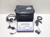 AMPLIVOX 116 SCREENING AUDIOMETER +HEADPHONES+EVENT MARKER+BAG Audiometer