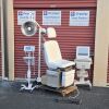 MIDMARK RITTER Exam Chair Table Ritter Midmark Rot Base 311 w New White Upholstery Exam Chair