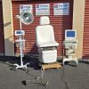 MIDMARK RITTER Exam Chair Table Ritter Midmark Rot Base 311 w New White Upholstery Exam Chair